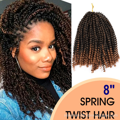 Wholesale Freetress Water Wave 8" 100g Crochet Braid Hair Extension for black women Hair Extensions Crochet for Bohemian Twist
